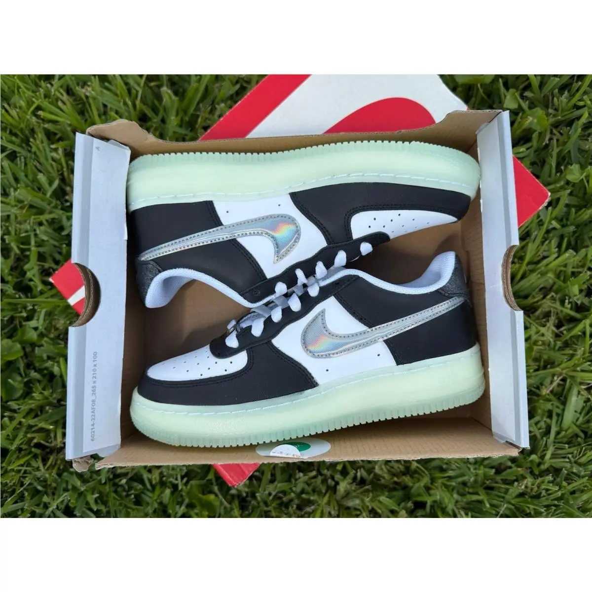 Nike shoes - Nike Air Force 1 - Air Force - FZ5529-103 - WHITE / BLACK 5