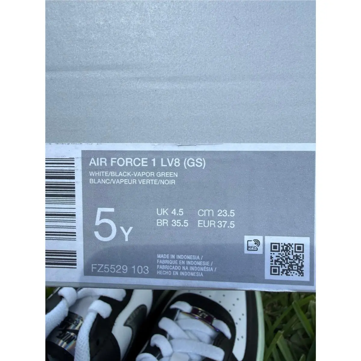 Nike shoes - Nike Air Force 1 - Air Force - FZ5529-103 - WHITE / BLACK 7
