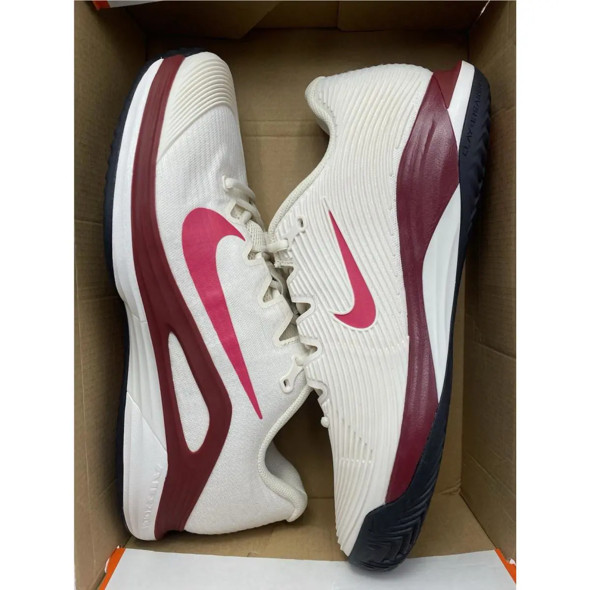Nike shoes - Nike Vapor 12 - Vapor - HQ6027 104 - Pale Ivory/Rush Pink-Sail (UPC: 198482760182) 5