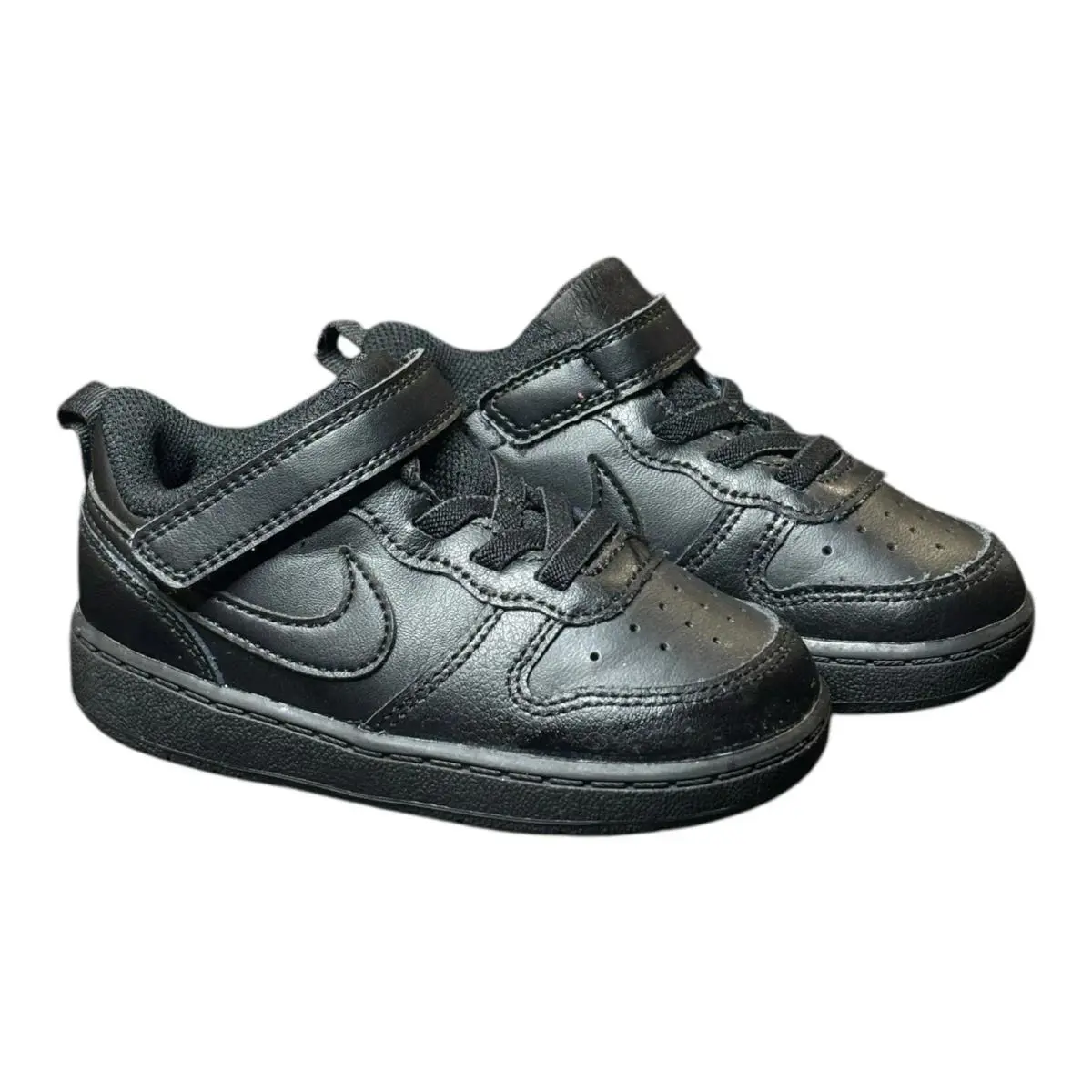 Nike shoes - NIke Court Borough Low Recraft - Black (UPC: 196968174447) 1