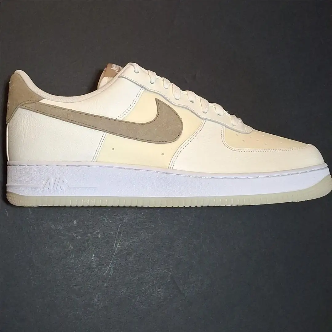 Nike shoes - Nike Air Force 1 `07 LV8 - FN5832 101 - Beige, Manufacturer: Sail/Khaki-Coconut Milk-White 8