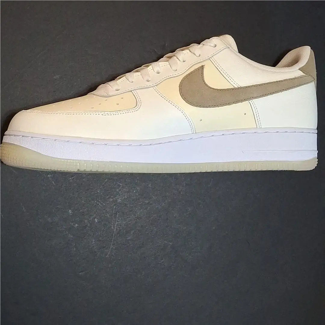 Nike shoes - Nike Air Force 1 `07 LV8 - FN5832 101 - Beige, Manufacturer: Sail/Khaki-Coconut Milk-White 9