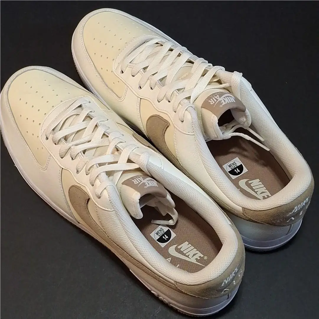 Nike shoes - Nike Air Force 1 `07 LV8 - FN5832 101 - Beige, Manufacturer: Sail/Khaki-Coconut Milk-White 6