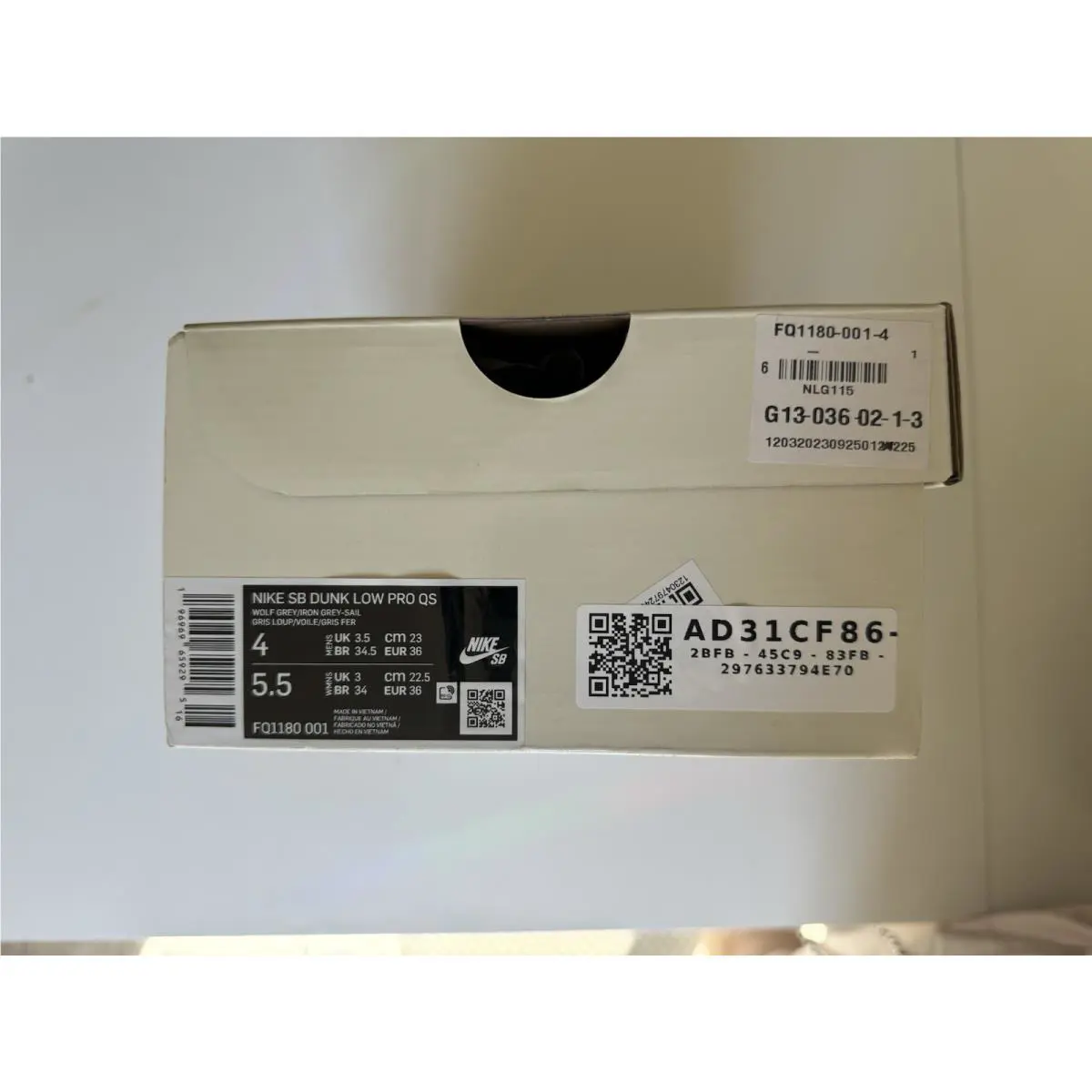 Nike shoes - x Yuto Horigome - Yuto Horigome - FQ1180-001 - Gray, Manufacturer: Wolf Grey/Iron Grey/Sail 9