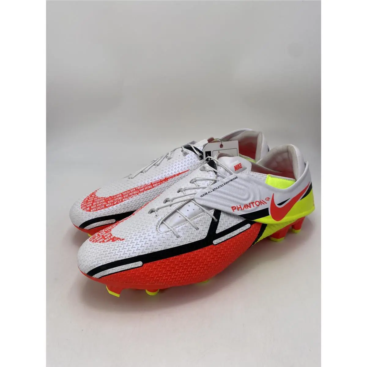 Nike shoes - Nike Phantom GT2 - Phantom - DO2193 168 - White/Bright Crimson-Volt (UPC: 195242582879) 2