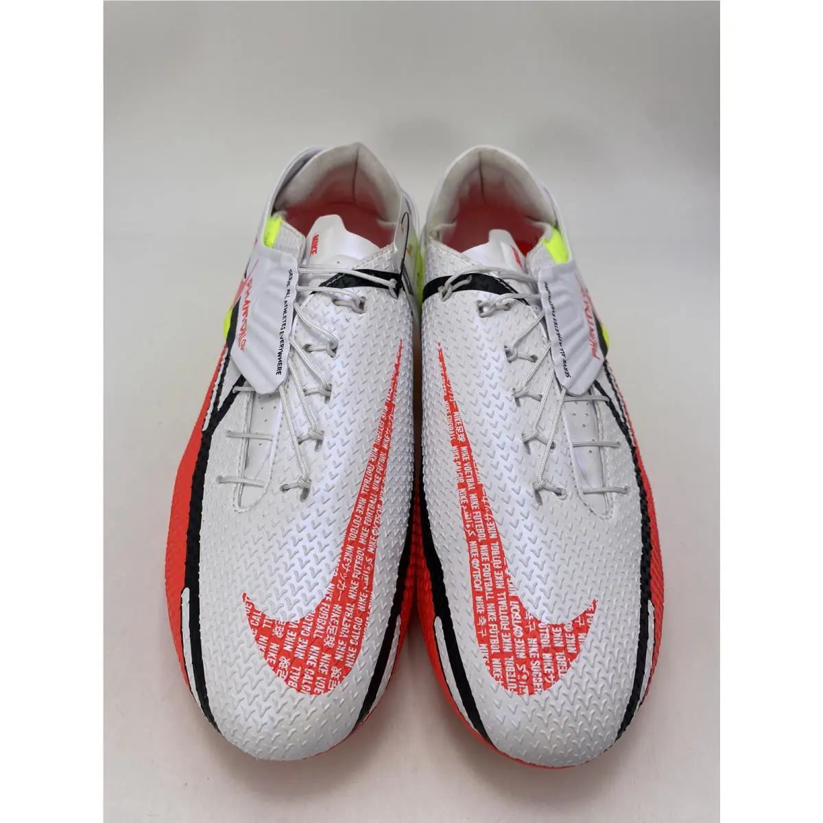 Nike shoes - Nike Phantom GT2 - Phantom - DO2193 168 - White/Bright Crimson-Volt (UPC: 195242582879) 3
