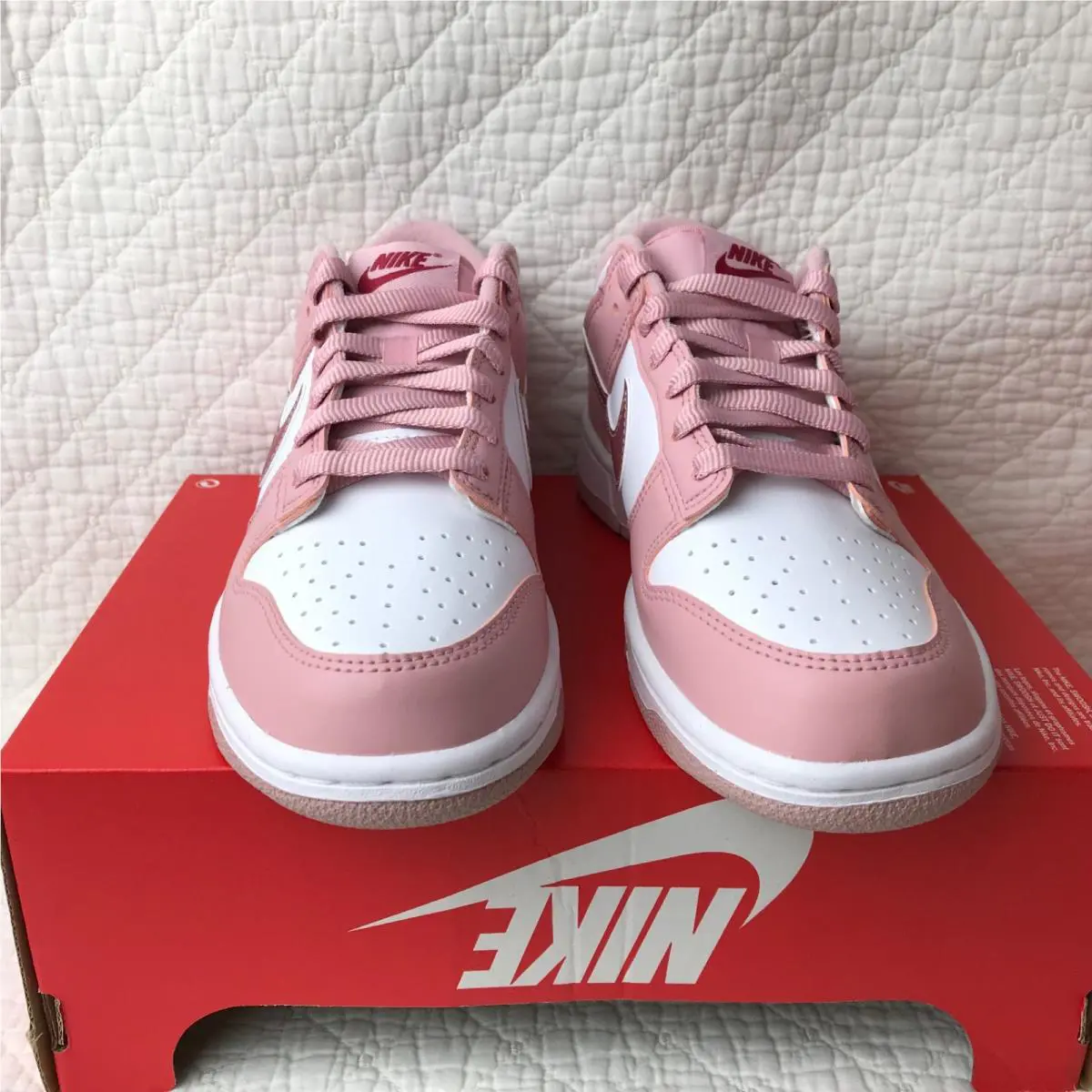Nike shoes - Nike Dunk Low GS - Dunk Low - pink/white 3