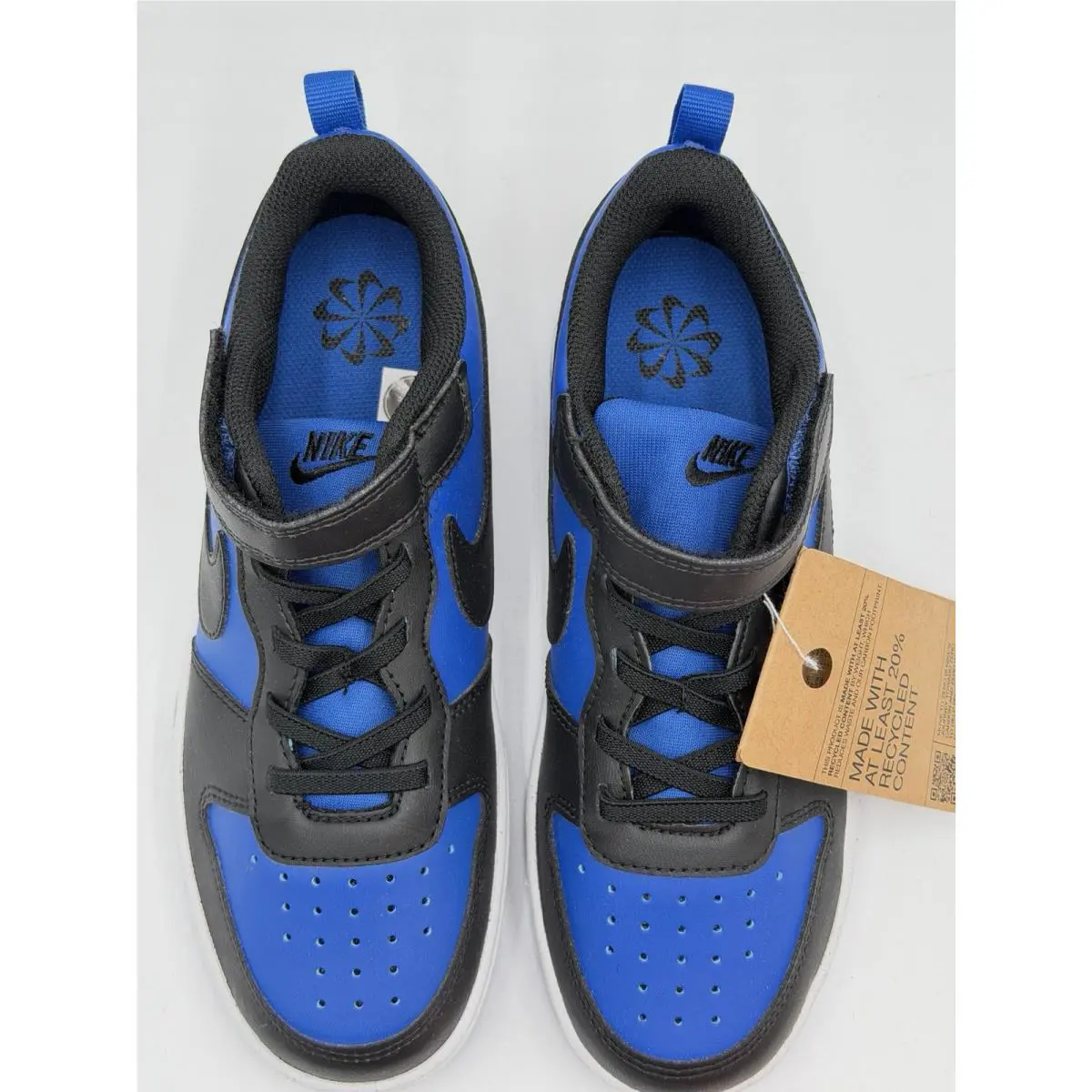 Nike shoes - COURT BOROUGH LOW RECRAFT - COURT BOROUGH LOW RECRAFT - Game Royal Black White 3