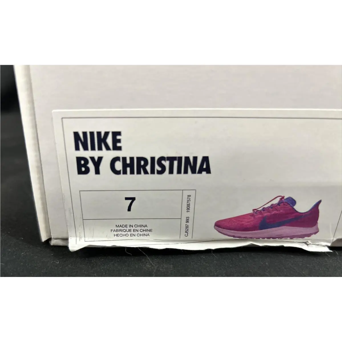 Nike shoes - Nike Air Zoom Pegasus 36 - Red with Blue 0