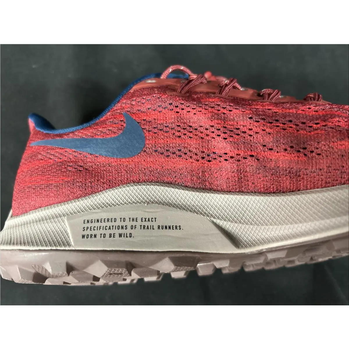 Nike shoes - Nike Air Zoom Pegasus 36 - Red with Blue 5