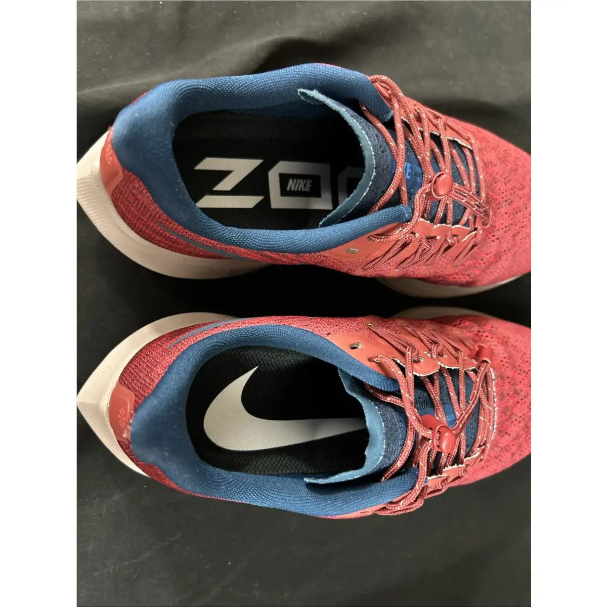 Nike shoes - Nike Air Zoom Pegasus 36 - Red with Blue 6