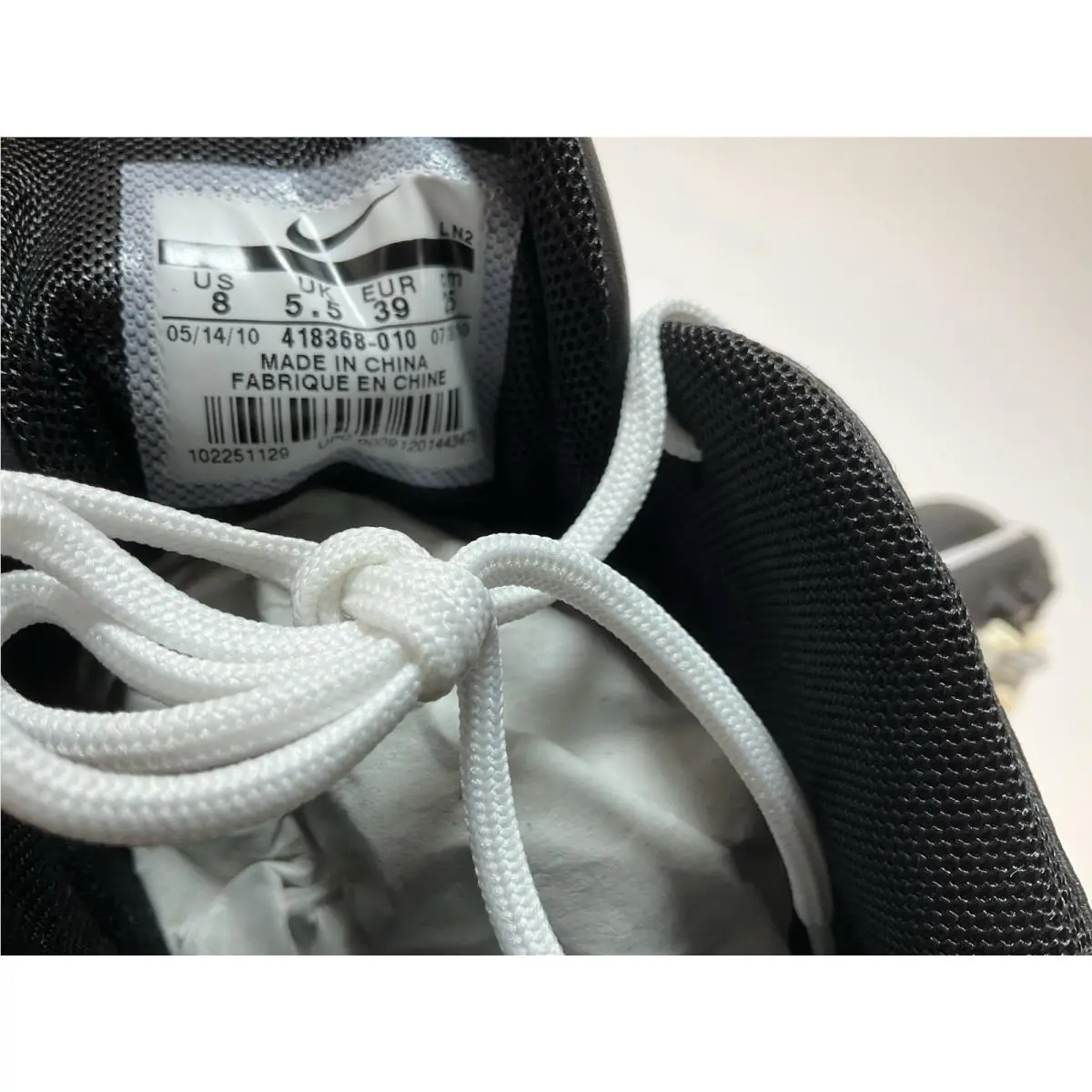 Nike shoes - Nike Ace - Ace - 418368-010 - Black 6