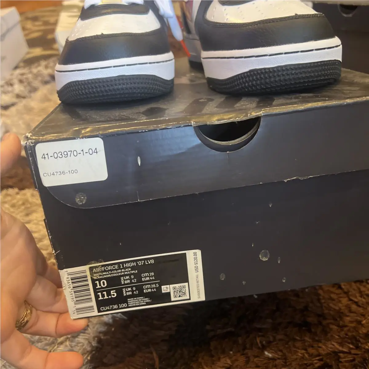 Nike shoes - Nike Air Force 1 - Air Force - CU4736-100 - White (UPC: 0193656591951) 2