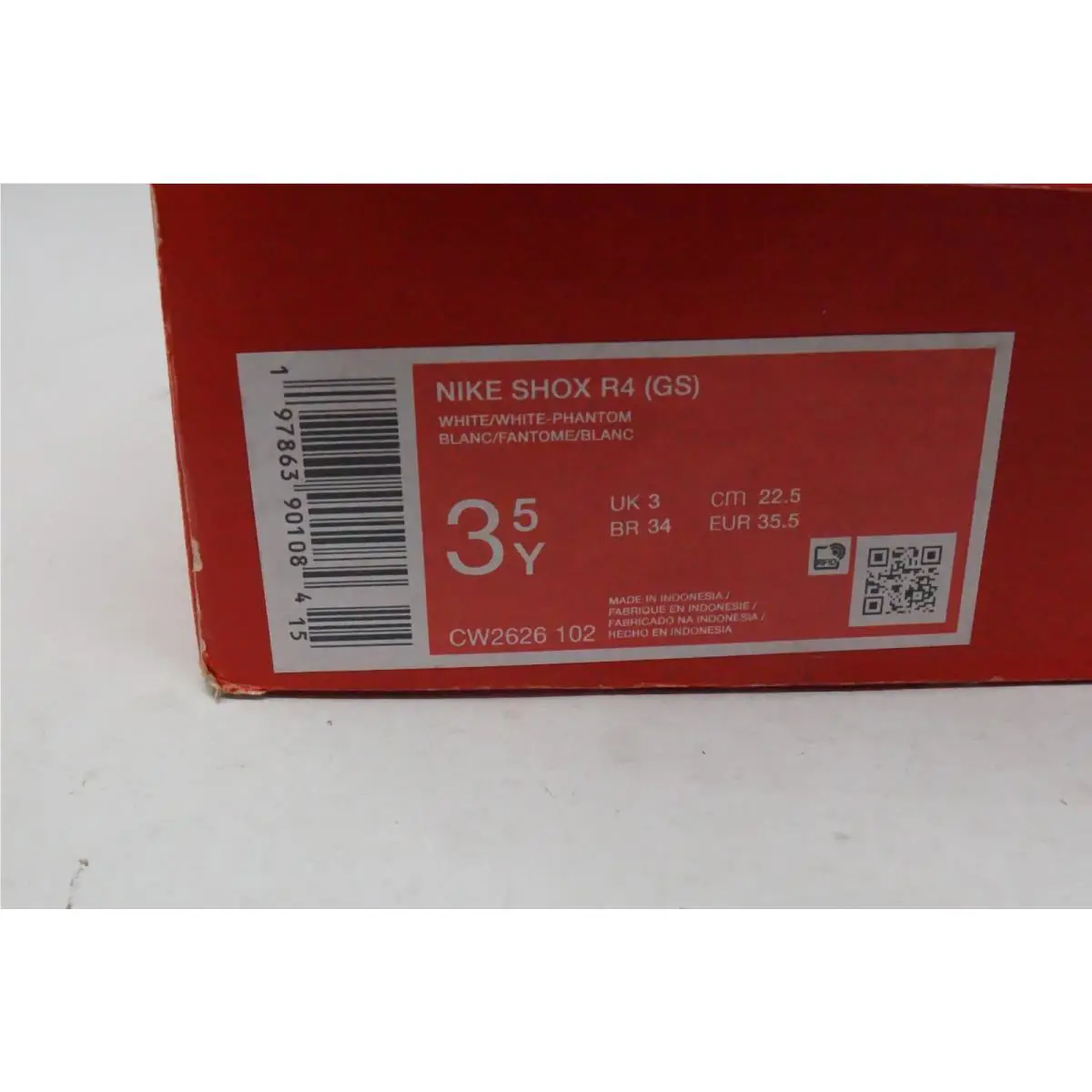 Nike shoes - Nike Shox R4 - Shox - White 10