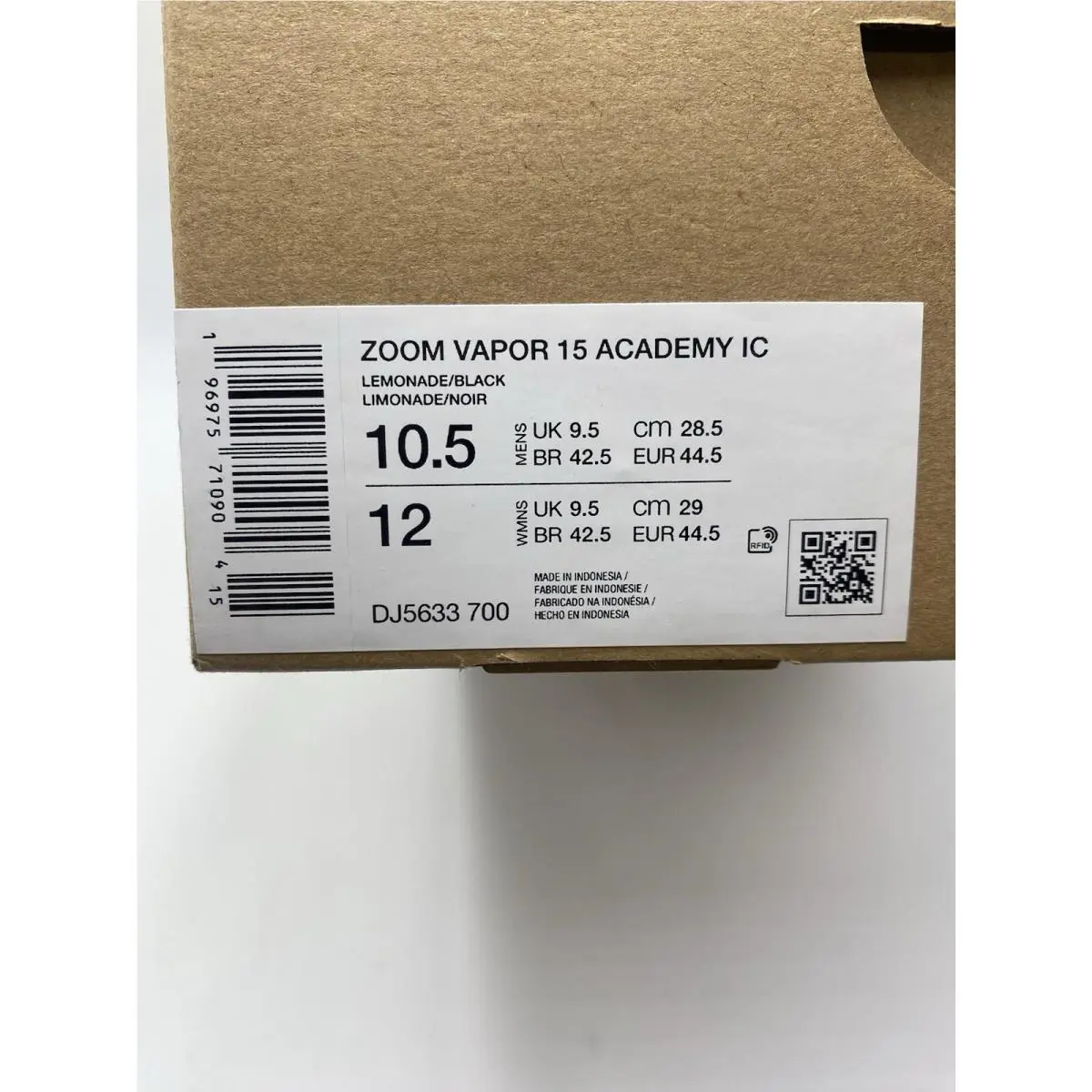 Nike shoes - Nike Zoom Vapor - Zoom Vapor - DJ5633 700 - Lemonade/Black (UPC: 196975710904) 6