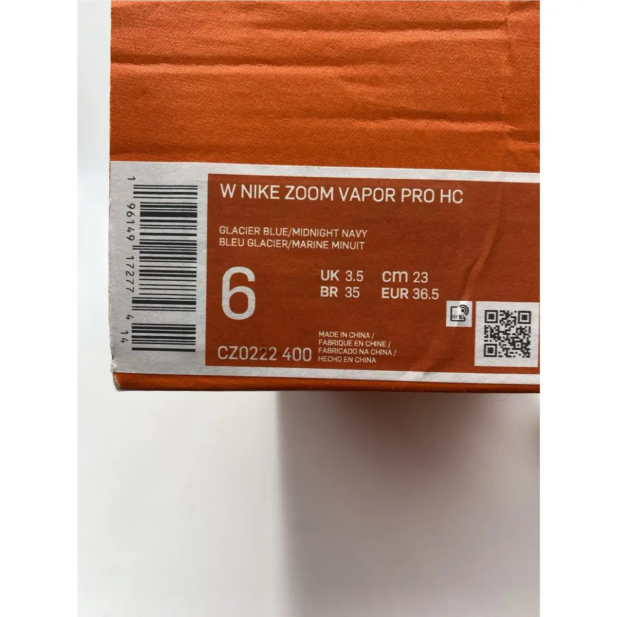 Nike shoes - Nike Zoom Vapor - Zoom Vapor - CZ0222 400 - Glacier Blue/Midnight Navy (UPC: 196149172774) 6