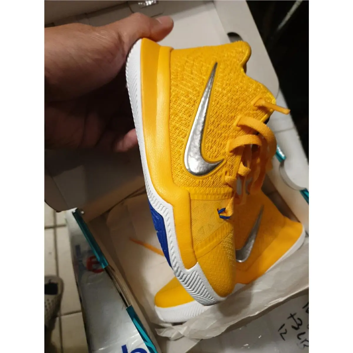 Nike shoes - Nike Kyire Flytrap - Kyire Flytrap - 869985-791 - Gold 0