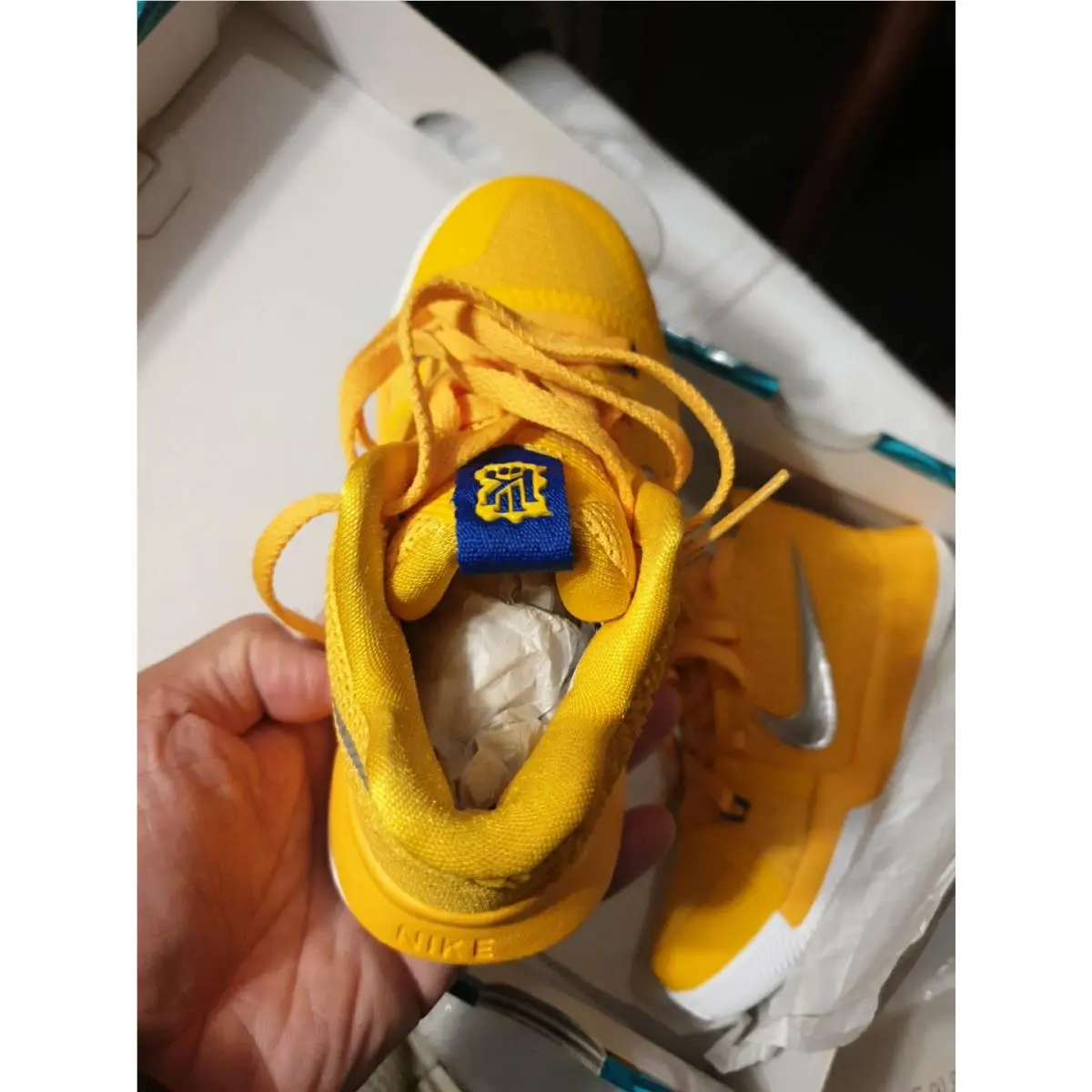 Nike shoes - Nike Kyire Flytrap - Kyire Flytrap - 869985-791 - Gold 1