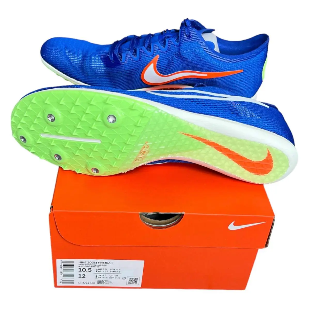 Nike shoes - Nike Zoom Mamba 6 - Zoom Mamba - Blue 3