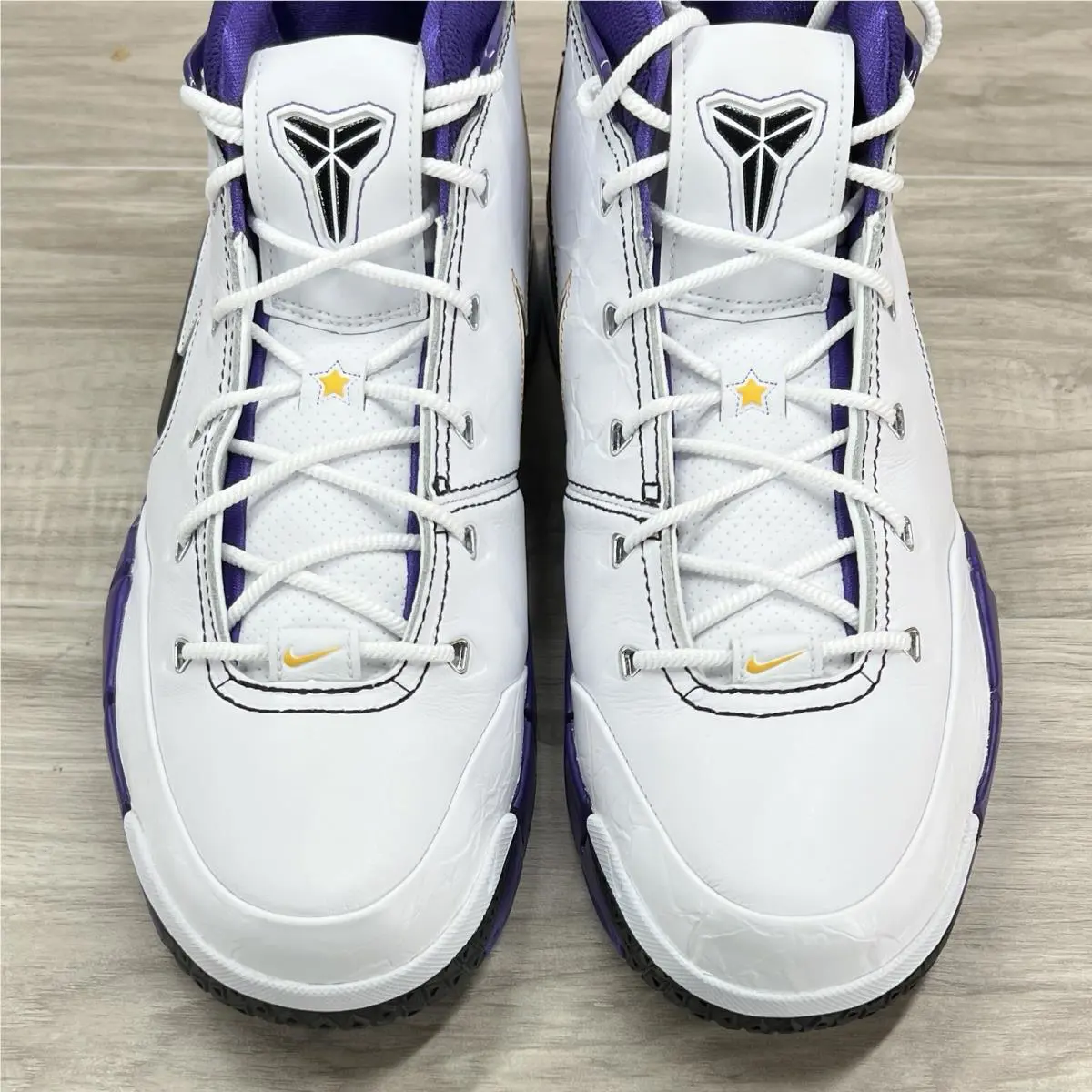 Nike shoes - Nike Kobe 4 - Kobe - FQ3545-400 - White/Black/Court Purple 3