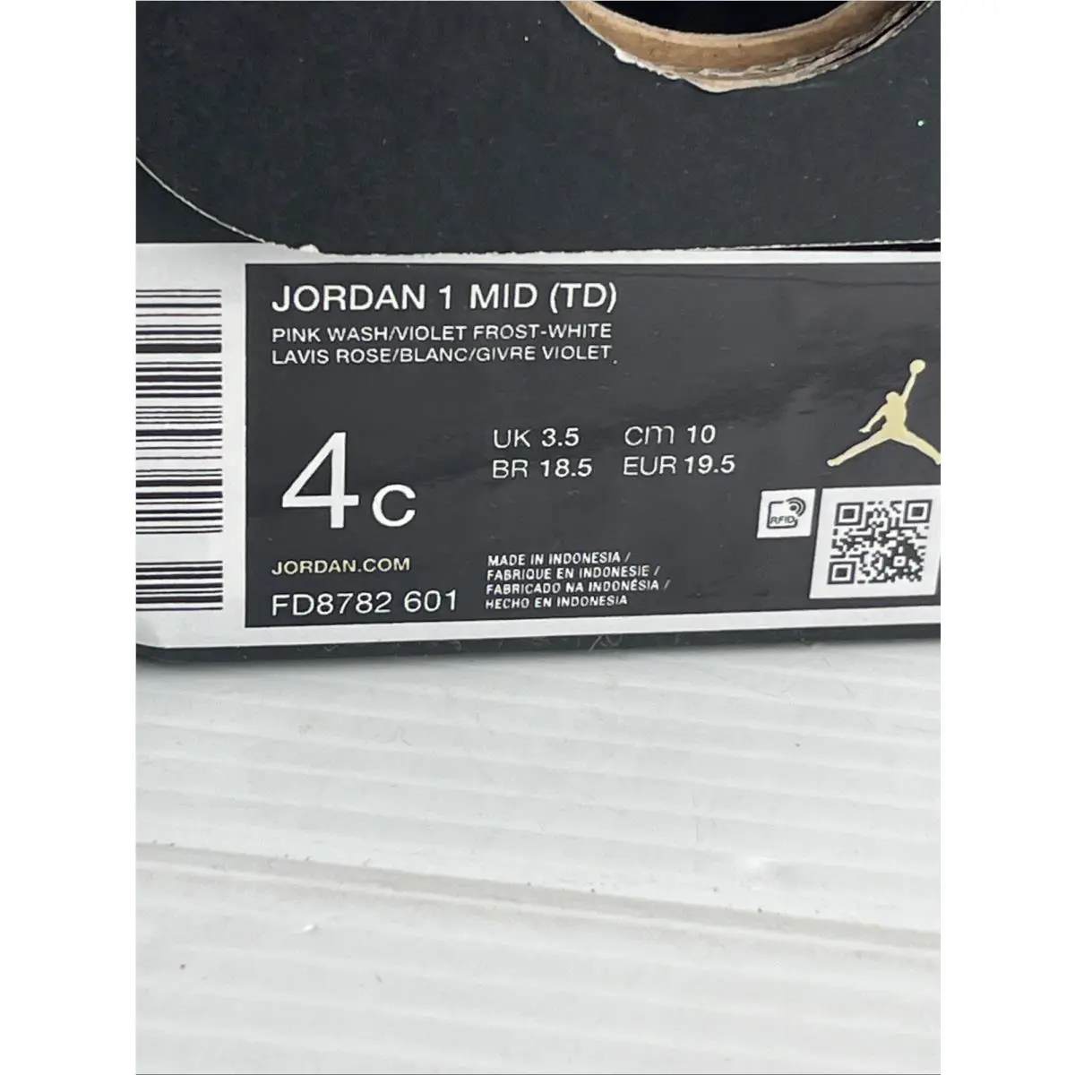 Nike shoes - Jordan 1 - FD8782 601 - Pink 8