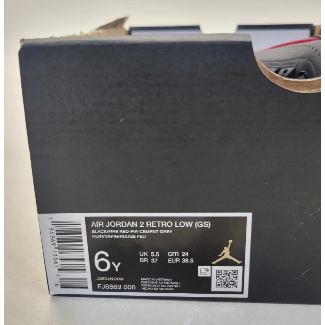 Nike shoes - Air Jordan 2 - Air - FJ6869-006 - Black 12
