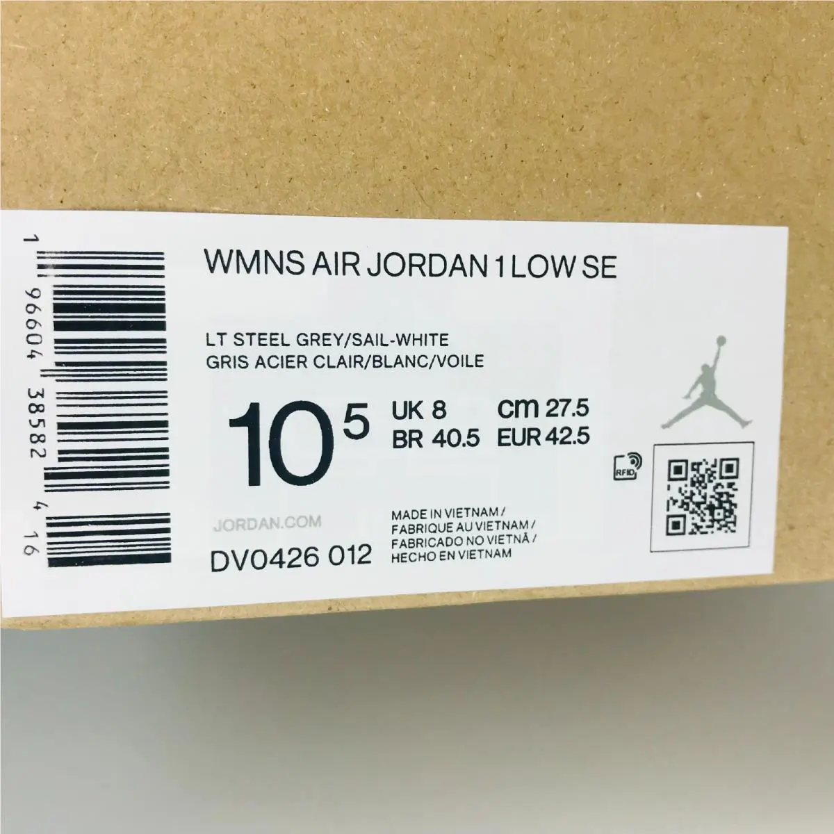 Nike shoes - Nike Air Jordan 1 - Air - DV0426-012 - Gray 6