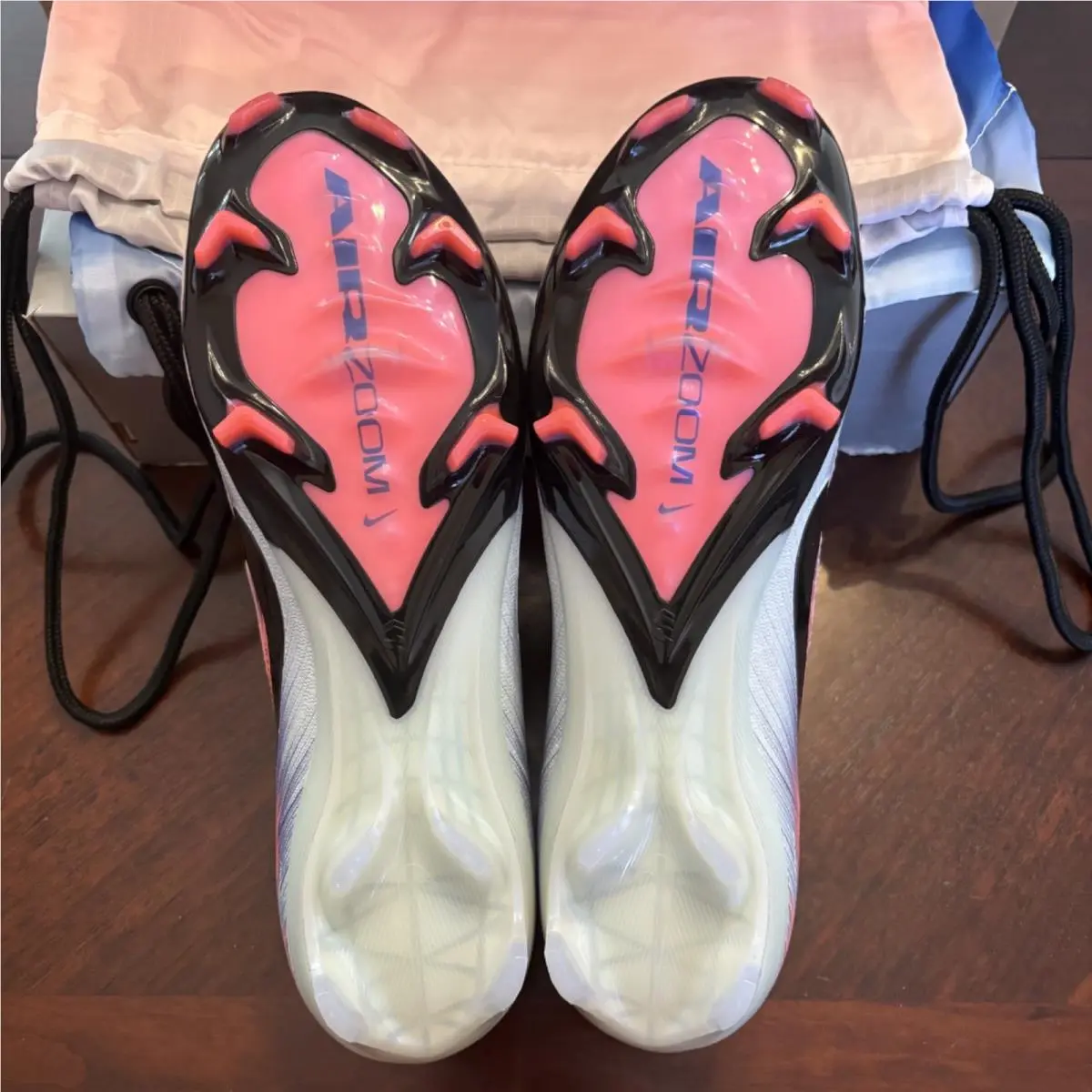Nike shoes - Nike Zoom Mercurial Vapor 16 Elite FG NU2 - IB2473-600 - Slate Red / Racer Blue (UPC: 707191223897) 4
