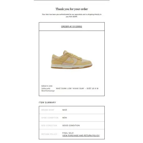 Nike shoes - Nike Dunk - Dunk - DZ4513-200 - Brown 8