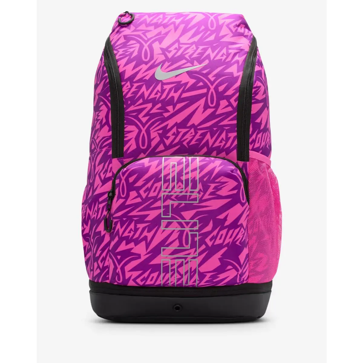 Nike Varsity Elite Backpack Kay Yow Black/pink Bookbag Large School Bag