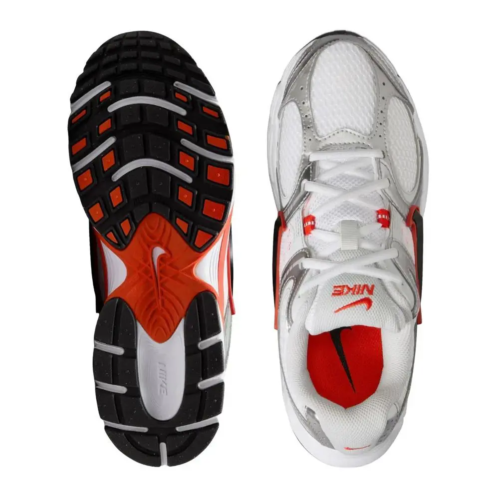 Nike shoes - White/Red/Grey/Black + Reflective Accents- HQ7901-100 7
