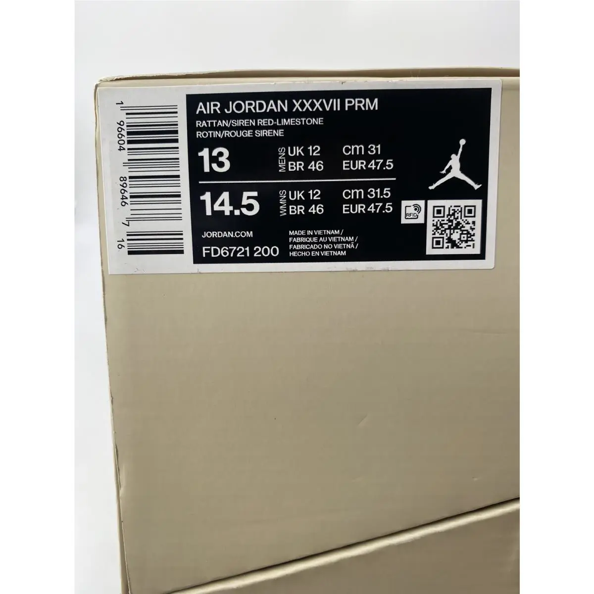 Nike shoes - Air Jordan 13 - Air - FD6721-200 - Red (UPC: 196604896467) 6