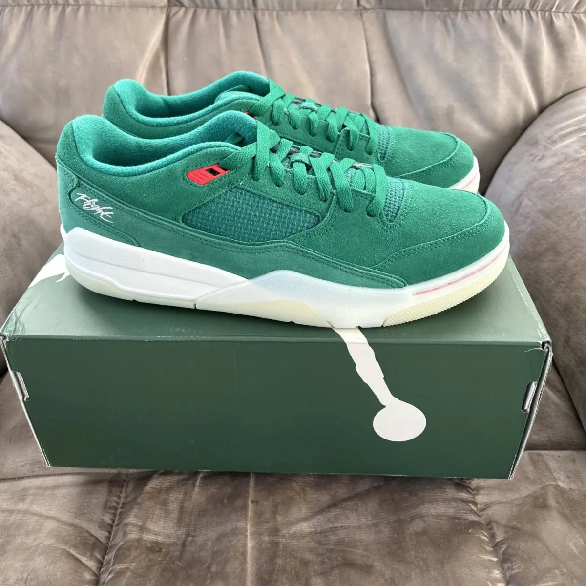 Nike shoes - Jordan Flight Court - Flight Court - HF3255-300 - Green 1