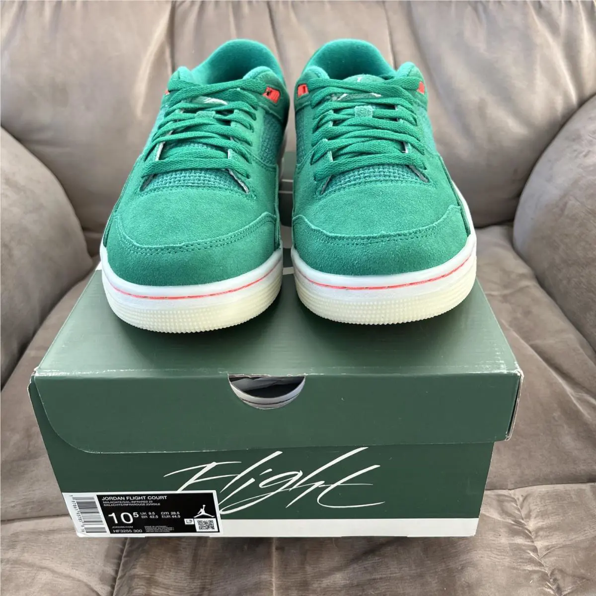 Nike shoes - Jordan Flight Court - Flight Court - HF3255-300 - Green 2