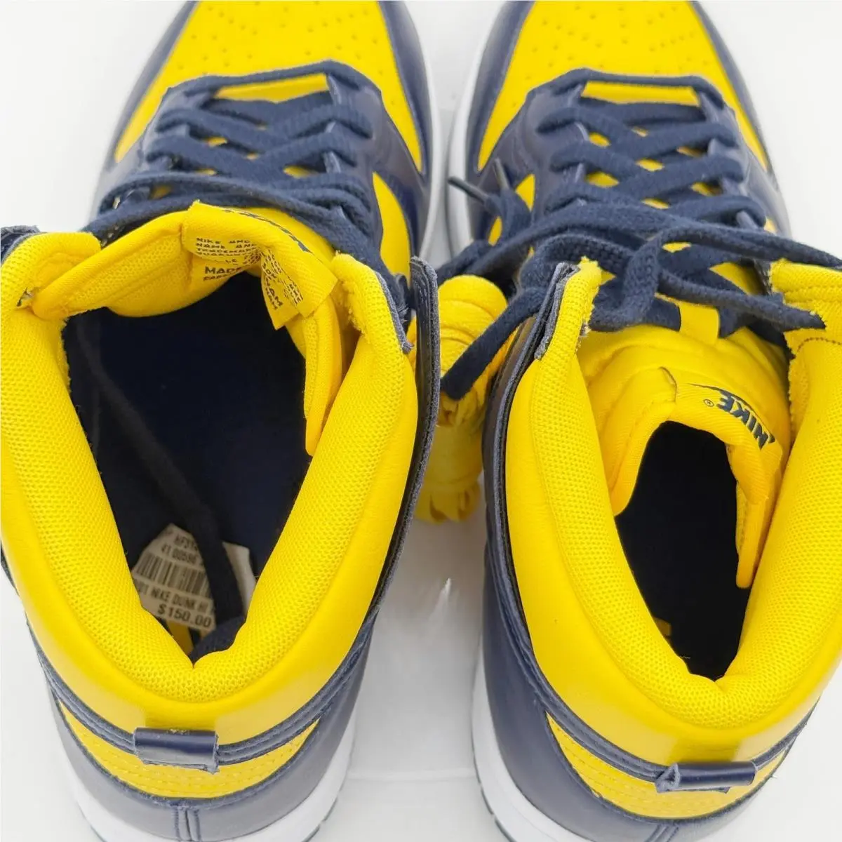 Nike shoes - Nike Dunk High Retro SE Varsity Maize Midnight Navy - HF3143-700 - Yellow (UPC: 197859064281) 7