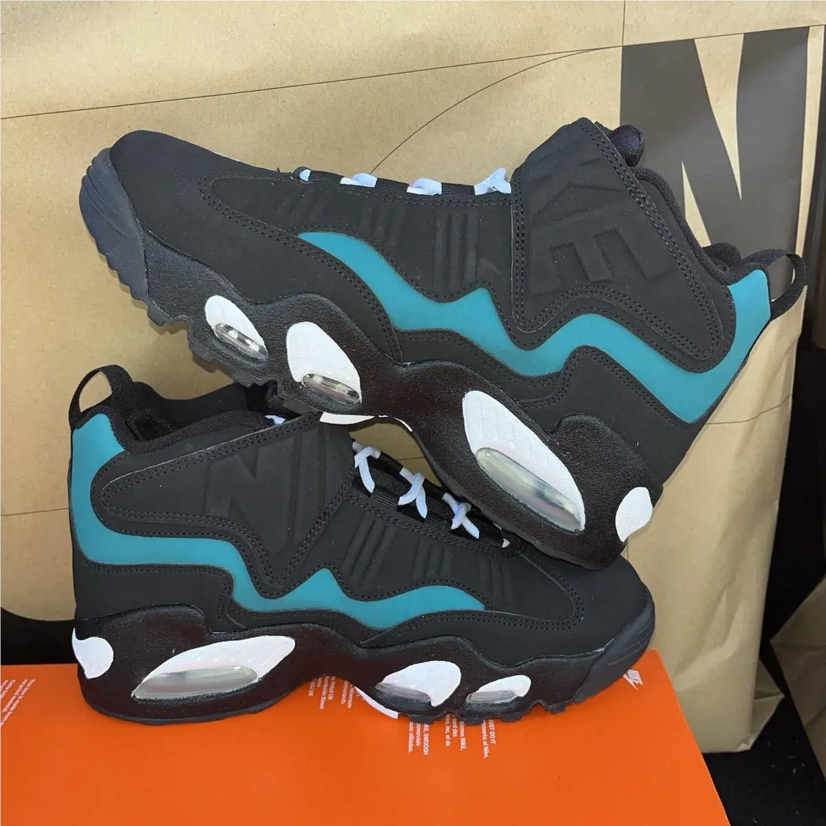 Nike shoes - Nike Air Griffey Max 1 - DM8311 001 - Black / Multi-color-Fresh Water (UPC: 195241067117) 1