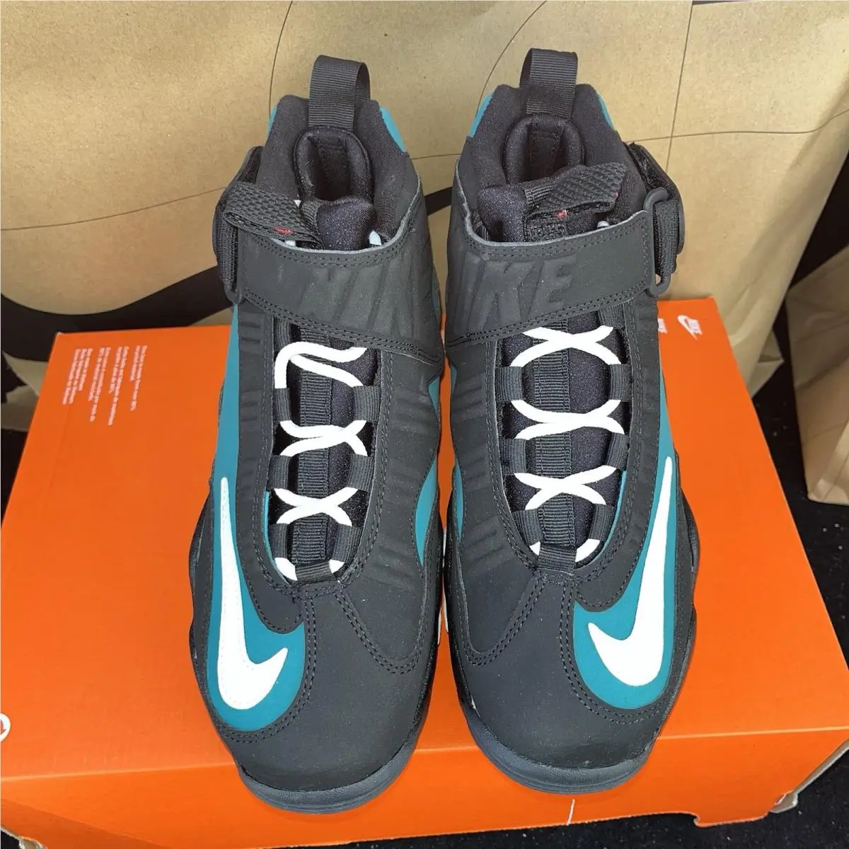 Nike shoes - Nike Air Griffey Max 1 - DM8311 001 - Black / Multi-color-Fresh Water (UPC: 195241067117) 2