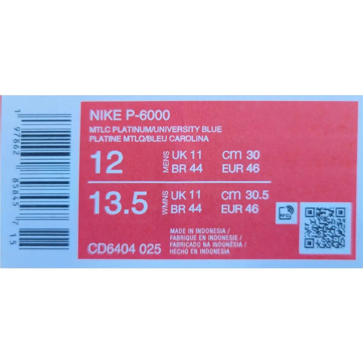 Nike shoes - Nike P-6000 - CD6404-025 - Gray 5