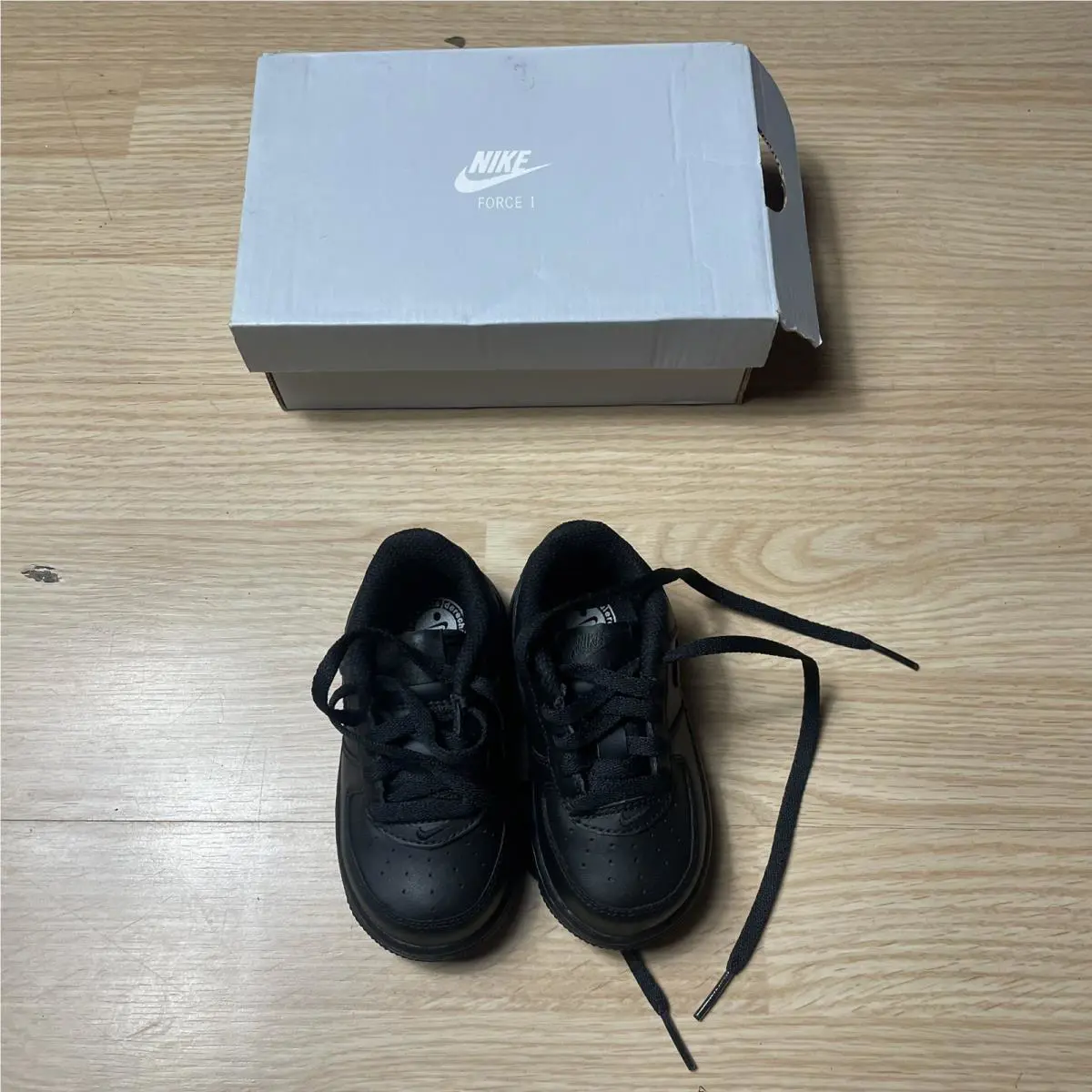 Nike shoes - Nike Air Force 1 - Air Force - Black 0