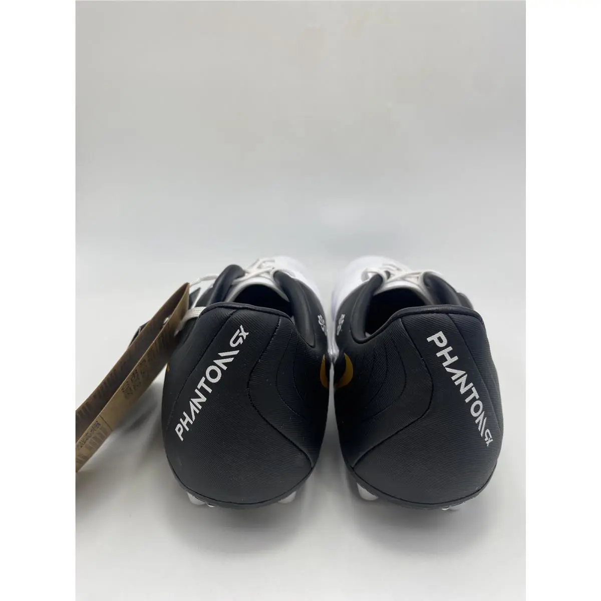 Nike shoes - Nike Phantom GX - Phantom - FJ2552 100 - White/Black-Mtlc Gold Coin (UPC: 196974668206) 4
