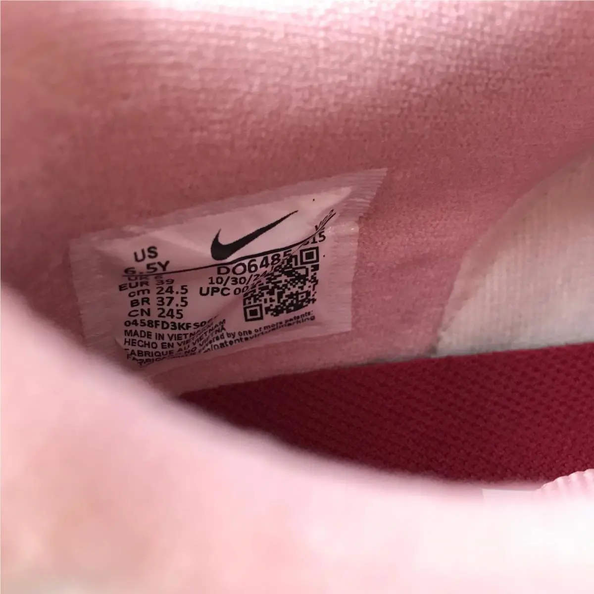 Nike shoes - Nike Dunk Low GS - Dunk Low - pink/white 10