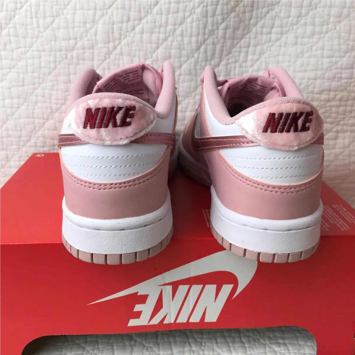 Nike shoes - Nike Dunk Low GS - Dunk Low - pink/white 4