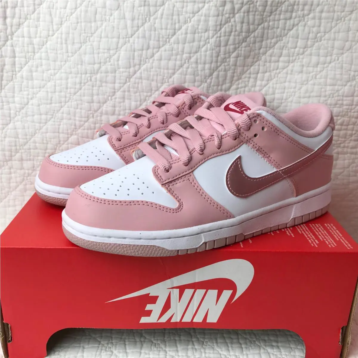 Nike shoes - Nike Dunk Low GS - Dunk Low - pink/white 5