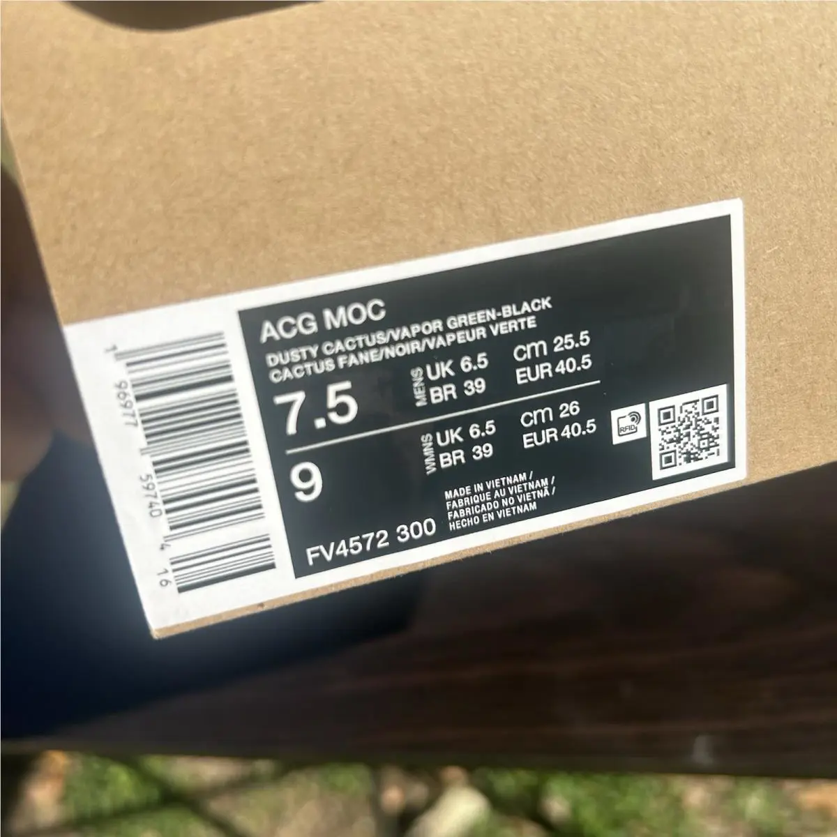 Nike shoes - Nike ACG Moc - ACG Moc - FV4572-300 - Blue 5