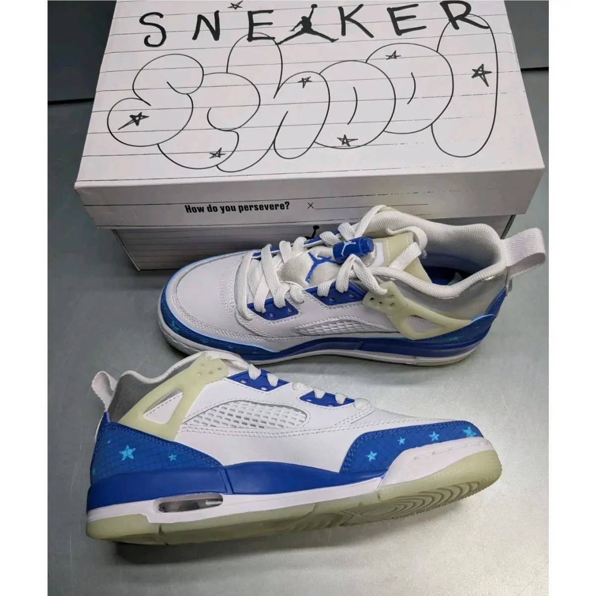 Nike shoes - Jordan Spizike Low Ss Gs - Hj5979100 - White 11