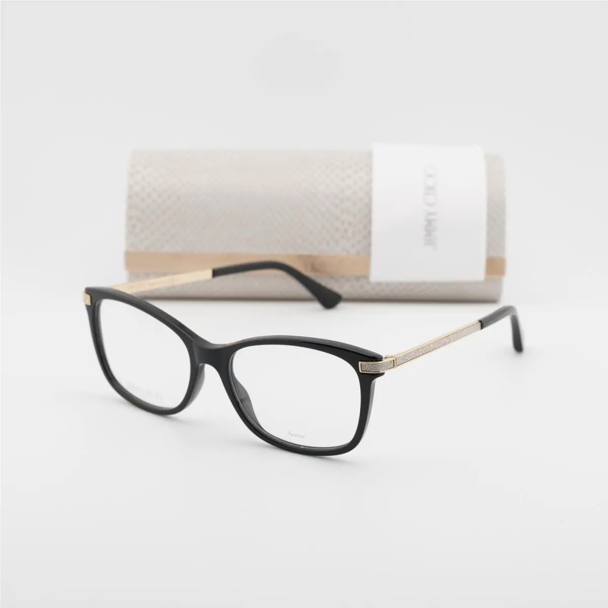 JC269 0807 00 Black 54mm Eyeglasses by Jimmy Choo