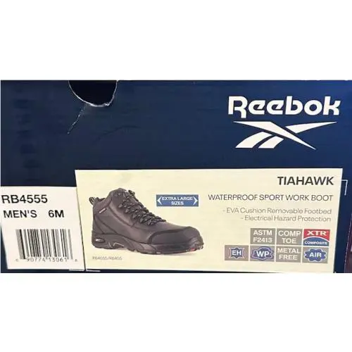 Reebok shoes - Black (UPC: 690774130616) 0