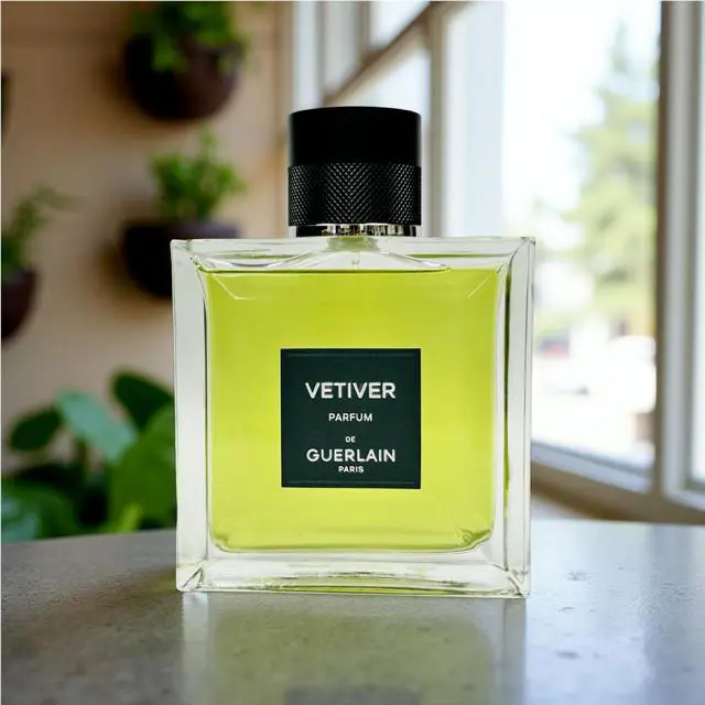 Guerlain Paris Vetiver Men`s Parfum Cologne Perfume 3.4oz/100ml