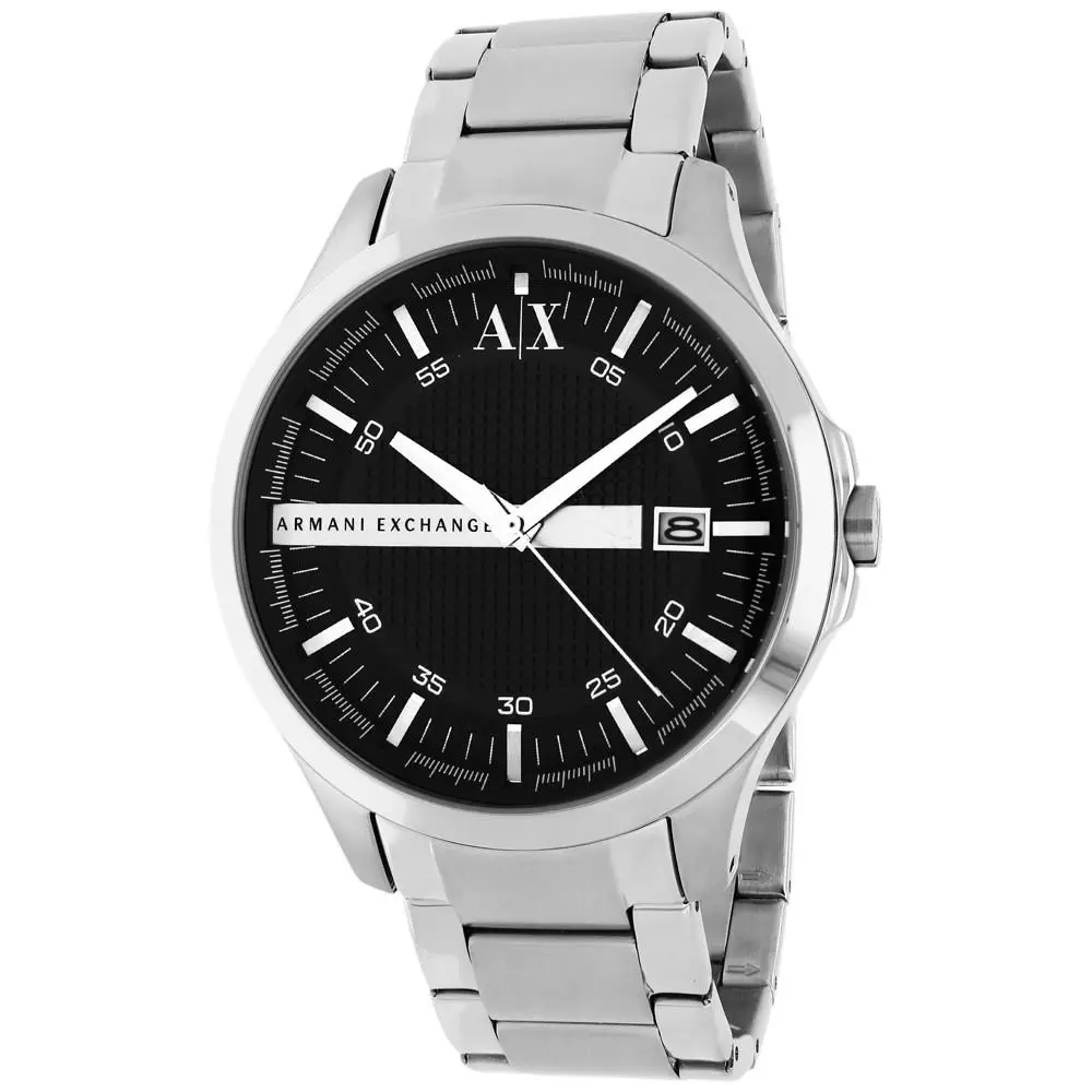 Men`s Classic Black Dial Watch - AX2103 by Armani Exchange