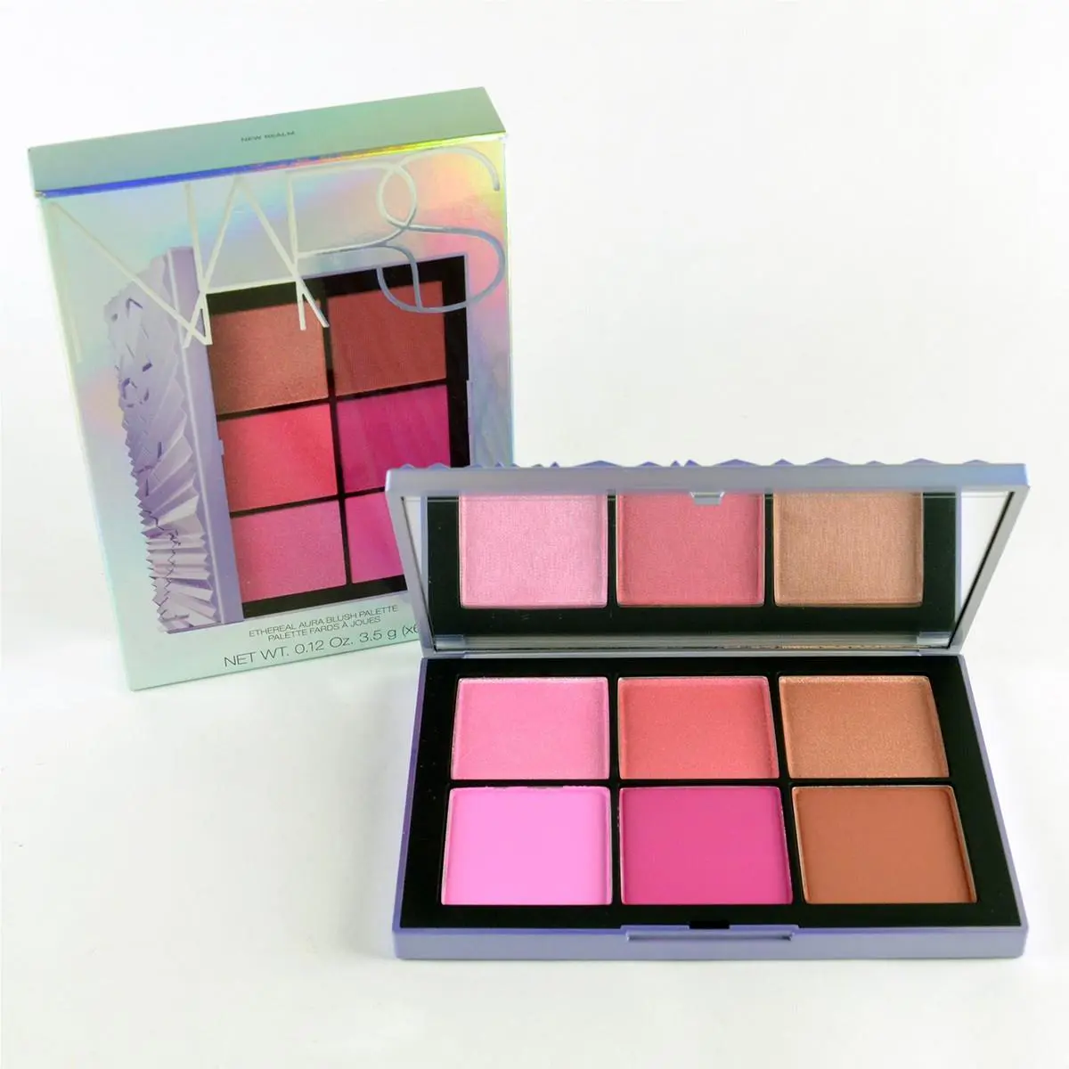 Nars Ethereal Aura Blush Palette Realm - Size 0.12 Oz. / 3.5 g x 6